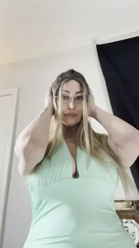 Squeeze my boobies please! check my profile to see more 😇