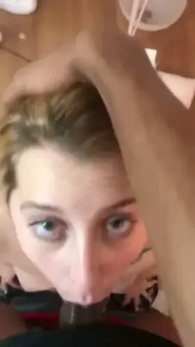 Safe to say she likes being face fucked