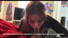 [M4F] your younger (18+) brother has his first heartbreak, help him feel better?