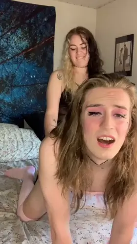 i got caught dressing up like a girl, so mistress made me get fucked like one!