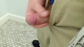 Getting off in the bathroom!