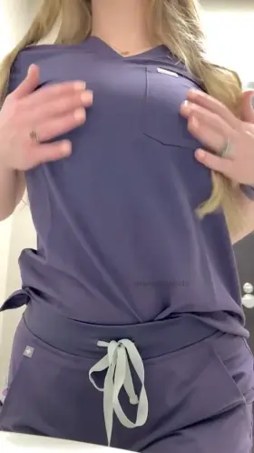 Just like showing you what’s under my scrubs ;)