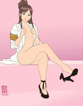 Ema Skye showing her goods (Capy Diem) [Capcom]