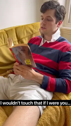 Don’t touch the dildo!