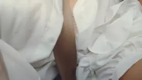 Got caught flashing my tits at uber car 😅