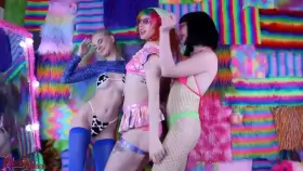 We thought we might bring some hot guys home from the rave, but ended up having way more fun with eachother at the after party