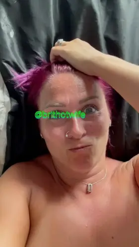 Bull leaves me full of cum and hubby has sloppy seconds [f]