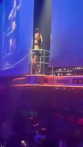 The air went a bit too hard