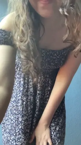 do you like what's under my sundress? [reveal]
