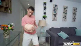 Step Mom Helps Son Get His First Anal