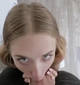 I wish I looked this cute with a cock in my mouth