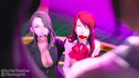 kirijo niijima and shadow fucks by AyyteethreeDee rule34 Futanari persona 5 Porn