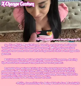 Philip, Committing To Being Valerie For A Fortnight [Part 4]