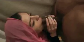 hijab girl with a bbc