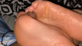 I love using my feet on him 🥴🫠