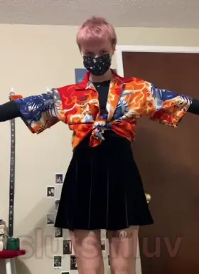 the worst thing abt being tall is that every skirt and dress is always too short on u!! 5”10 [f]