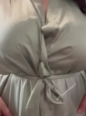 Should I keep the robe on or take it off?