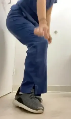 A nurse in her spare time