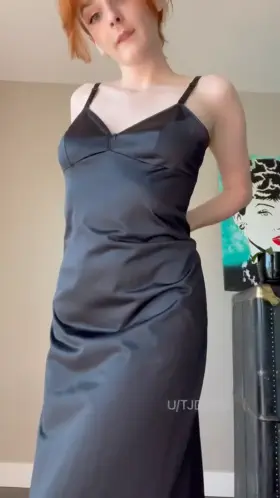 I wanted to show off what was under my dress