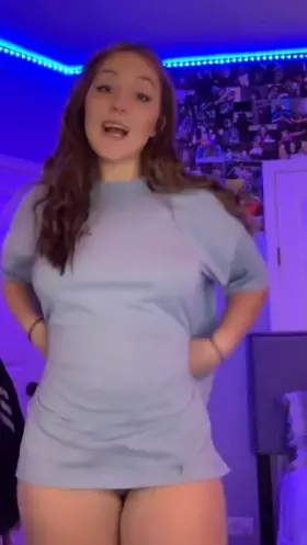 Young, white and FULL