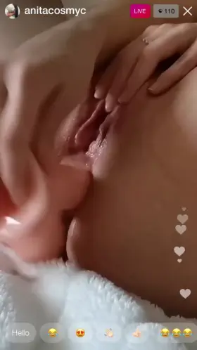LIVE Insta Give her the real thing 😈