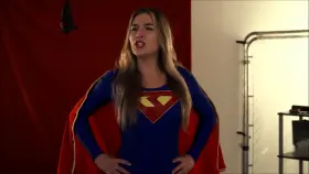 Supergirl vs Pink Kryptonite Darts - Gif