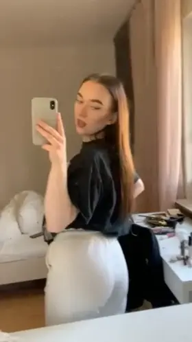 Cute ass and a cute smile, that's all i need to be your little slut :P