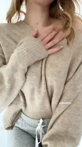 I drop my titties and you drop your pants? 😉