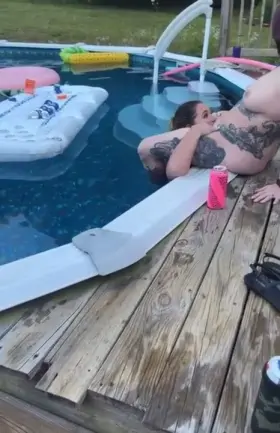 I couldn’t resist her pussy even though others were watching![00:22]