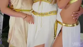 Threesome Blonde Trans