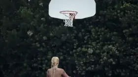 Just playing basket ball