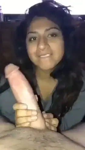 Indian Girl Worshipping BWC