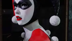 Talia al Ghul and Harley Quiin. 3D ARTIST: Kishi