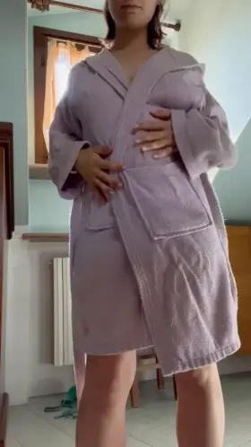 Just took a shower ;)