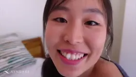 This is how she approaches all of my friends lol