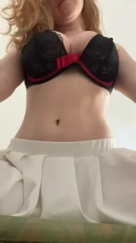 A topless redhead for good luck!