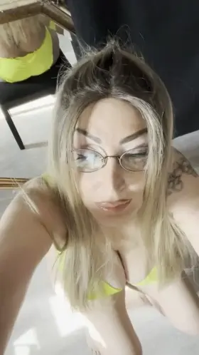 Oppss...did you see that? 👀 Wanna see more? Go and check my profile 😉