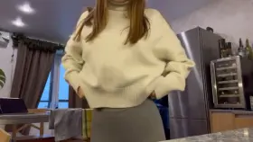 I just want to show you what under my sweater 🥰❤️😈