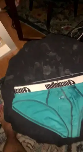 Who wants to show off his cum rag to a daddy? Would love to catch a son busting his load.