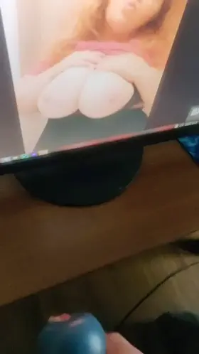 A cum tribute I did for a bbw