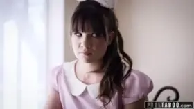 Innocent Cute Step Daughter is Jealous of Mom's new Boyfriend