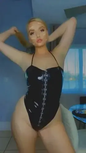 Baddie Barbie Latex Lingerie 🩱