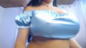 Excellent Latina with big breasts and strong fucked