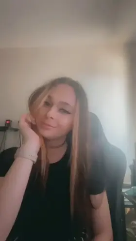 I have a present under my dress 🎁😝