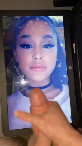 covered ariana in my cum again