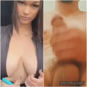 She wants you to cum all over her beautiful titties