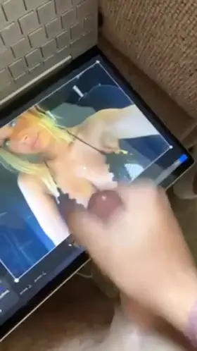 big load for this hot blonde