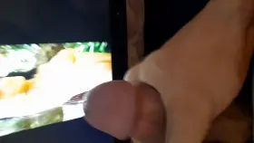 Lana gets a big load from me!