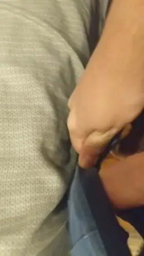 19m playing with my bouncy cock. DM's open