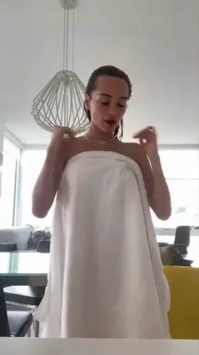 Fresh out of the shower… wanna get dirty again?